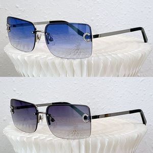 gafas de sol para mujer Moda ins net rojo mismos hombres y mujeres4104 templo de metal Bisagra de resorte Marcos coloridos clásicos 5 colores gafas rectangulares de protección contra radiación