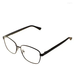 Marcos de gafas de sol para hombre y mujer, venta al por mayor de China, diseño simple, metal, miopía, marco de anteojos ópticos