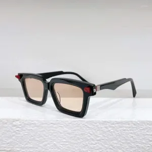 Gafas de sol Alemania Gafas con estilo Diseñador cuadrado High Street Clásico Retro Óptico Miopía Solar Acetato Anteojos Hombres