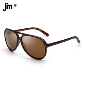 Gafas de sol JIM Gafas de sol polarizadas Hombres Mujeres Ultraligero Retro Tonos para conducir Pesca UV400 230511