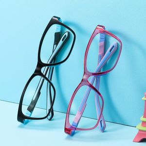 Gafas de sol para niños, gafas con luz Anti-azul, montura de silicona, óptica Flexible, receta para niños, miopía, hipermetropía, UV400, gafas de sol
