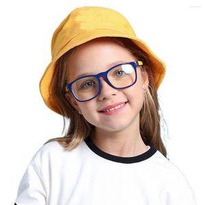 Lunettes de soleil Enfants Ordinateur Anti-Blue Ray Lunettes Bleu Lumière Blocage Lunettes Pour Enfants Silicone Cadre Protection Des Yeux Lunettes Spectacle