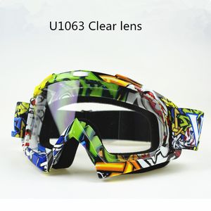 Gafas de sol Hombre Mujer Gafas de Motocross Gafas Mx Off Road Ski Sport Gafas para motocicleta Dirt Bike Racing Goggle2433