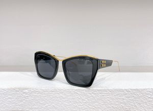 Gafas de sol MU02YS gafas de diseñador de lujo paquete correo clásico marco de metal ovalado Gafas de sol con caja
