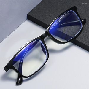Lunettes de soleil lunettes de lecture monture pour hommes et femmes lunettes à bord complet en plastique Flexible lunettes de Prescription lunettes