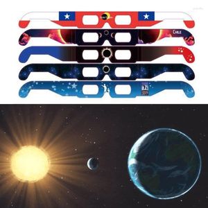 Lunettes de soleil à ombre sûre, éclipses, pour visualisation directe du soleil, papier d'observation solaire