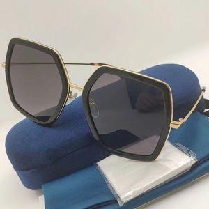 Venta de gafas de sol Summer Square Weird Black Acetate for Women Party Designer Steampunk Fashion Glazas retro UV400