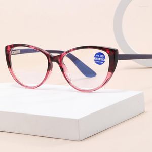 Lunettes de soleil Vintage œil de chat presbytes, HD Anti lumière bleue, lecture de haute qualité, hypermétrope, vente en gros