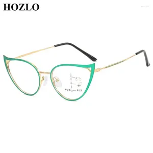 Lunettes de soleil Femmes Paint Paint Cent Cat Cat Eyes Progressives Multifocals LECTURES LECTURES MODE MODE AVEC PROVER