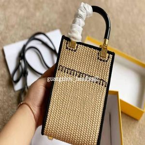 Sunshine Mini Totes En Cuir Italie Mode Sac À Bandoulière Designer Shopper Sacs Fourre-Tout Femmes Embrayage Sac À Main Marron Veau Seau Bags218o