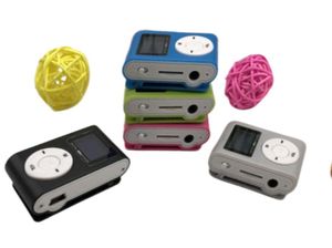Suozun Portable MP3 Player Metal Clip Mini USB Digital Mp3 Music Player LCD Écran Prise en charge de 32 Go Micro SD TF Card Slot272B4182047