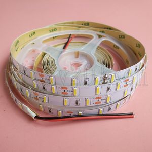 Super Bright 12V 7020 LED Flexible Strip Light Tape Ribbon String Cool White 60LEDs/m IP20 Non Waterproof for Cabinet Kitchen Celling Lighting