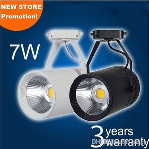 Super bright LED COB track light 7W 12W 20W 30W AC85-265V led spotlight with 30 beam angle cloth and dispaly store decoration