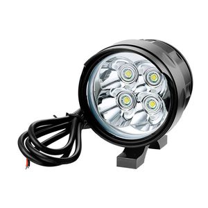 Super Bright Motorcycle LED Headlight Lamp 3pcs-18pcs Fog Lights Headlamps Electric Car Spotlights White Flash Light