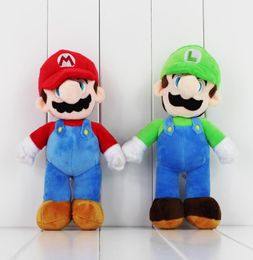 Super bros stand lugi en peluche soft poupée