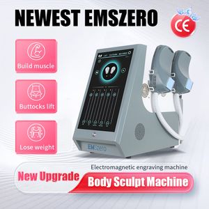 Pantalla súper grande EMSZERO Electromagnético Adelgazante Belleza EMS Estimulador muscular magnético abdominal Almohadillas pélvicas disponibles Salida de fábrica