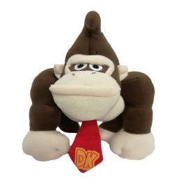 23 cm Kawaii Mari luigi jouets en peluche Super champignon classique Anime jeu entourant Gorilla King Kong peluche jouet poupée