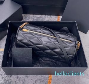 Super Original Qualité Mini Sac à bandoulière en peau de mouton Classique Véritable Cuir Quilting Femmes Sacs à main Mode Dames Fourre-tout Luxurys Designers Sac avec boîte