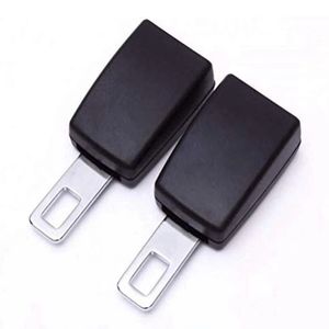 Superestabilidad 1 PCS Conector de extensión de cinturón de seguridad de metal para la mayoría de los automóviles, accesorios de cinturones de seguridad de automóvil compatibles