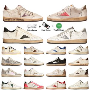 Superstars Femmes Chaussures Designer Goldesn Marque Hommes Nouvelle Sortie Italie Baskets Sequin Classique Blanc Do Old Dirty Casual Chaussure À Lacets Femme Homme Unisexe