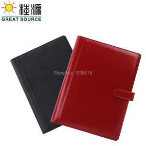 Supplies A4 Conference Rings Binder Manager Fichier Compendium dossier Ring Binder Document dossier avec calculatrice (1pc)