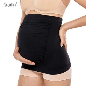 Supplies Gratlin Maternity Belt Grossancy Bandage prénatal Soft Softless Belly Band Back Pressure-Eduction Support pour les femmes enceintes