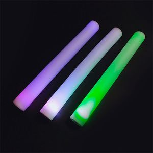 Fournir concert 40 cm 7 couleur bâton lumineux éponge mousse éponge bâton lumineux bar chant fabricant en gros