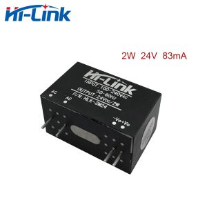 Suministros envío gratis 5pcs HLK2M24 220V a 24V 2W Ultra Small Serie Smart Switch Fuente de alimentación ACDC Módulo Converter