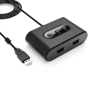 Fournit l'adaptateur de convertisseur à double port USB pour Mayflash pour SEGA Mega Drive Controller compatible pour Switch Windows PC