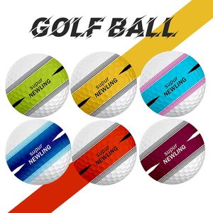 Supur NING Golf Games Ball Super Long Distance Three layer for Professional Competition Game Balls Massaging 240116