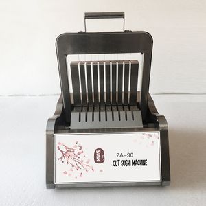 Máquina cortadora de rollos de sushi, rebanadora de corte Manual de mesa de acero inoxidable Carrielin japonesa coreana, aparato de cocina automático de 2,2 cm