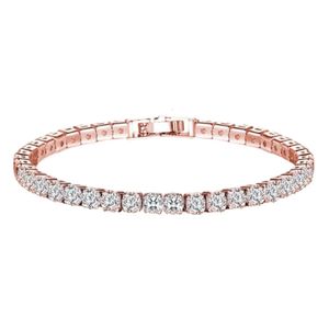 Swarovski Bracelet Designer Luxe Mode Femmes Qualité Originale Une Rangée Trois Rangées Pleines De Diamants Zircon Bracelets Cristal De Bracelet Cadeaux Bracelet De Noël