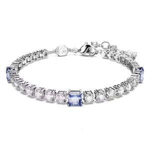 Bracelet Swarovski Designer Femmes Top Qualité Bracelet Nouvelle Série Matrix Tennis Bracelet Avec Swallow Elements Cristal Plein Diamant Pour