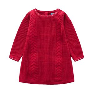 suéter Vestido de princesa cálido para niños Diseño de jersey para niñas M * oso tejido Jumper Mezclas de lana de Navidad Suéteres para niños 1-5Y boutique