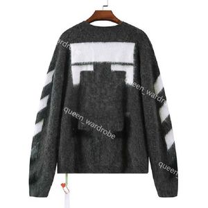 Pulls Hommes Designer Sweats à capuche Off Arrow White Sweats à capuche Designer Sweat à capuche pour hommes Sweat-shirt Streetwear Felpa Pull Femmes Mohair Sweate