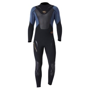 Traje de baño de una pieza para hombre, traje de baño de neopreno de 3mm de cuerpo completo, traje de neopreno térmico a prueba de frío, traje de buceo para surf, triatlón, pesca submarina