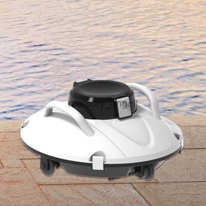 Robot limpiador de piscinas automático 5000mAh inteligente recargable robótico piscina limpieza al vacío equipo eléctrico inalámbrico HKD230825