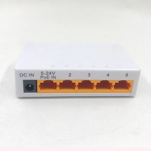 Conmutadores a 1pcs 100Mbps 5 puertos Mini Fast Ethernet LAN RJ45 Switcher de red Switcher Hub VLAN Venta caliente