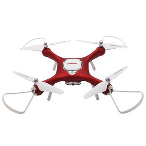 Syma X25W WIFI FPV RC Quadcopter avec caméra HD 720P réglable positionnement du flux optique RTF - Rouge