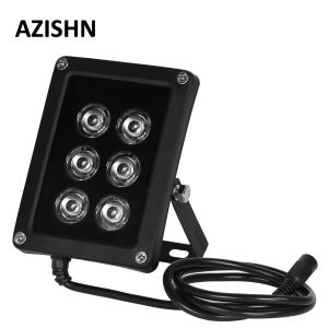 Système Azishn Nouveau CCTV 6PCS Array LEDS IR Illuminator Light infrarouge Vision nocturne imperméable Vision de vidéosur