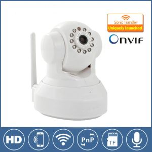 Système H.264 HD 720P Camera P2P Pan / Tilt IR Cut WiFi Network Wireless Network IP Sécurité Caméra Remote par téléphone pour Baby House House