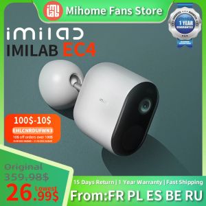 Système imiab EC4 Outdoor Spotlight Battery Camera Video Sypeillance System Kit 400MP HD IP Wireless WiFi Smart Home Security CCTV CAM