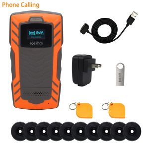 Système JWM 4G Guard Patrol Security System avec appels téléphoniques, lecteur de baguette de patrouille de piste en ligne en temps réel, logiciel cloud gratuit