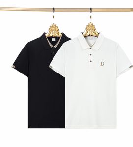 T Designer Men Broidered Revers Polo Stripes pour les t-shirts Business Daily Business Tshirts en gros