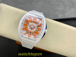 T + plus montre pour hommes montre en céramique taille 45mm Micro arc taie d'oreiller Double sangle 9015 mouvement miroir saphir