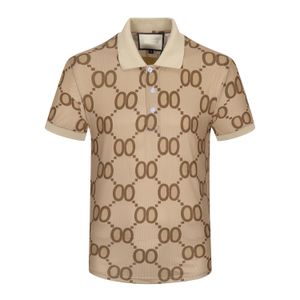 T-shirt 2023 Italie POLOT chemise mode hommes polos manches courtes coton décontracté T-shirts haute qualité casualetter bas col hauts