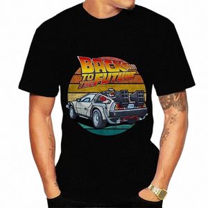 Camiseta para hombres Regreso al futuro Imprimir Camisetas de marca para hombres Camiseta Fi Camiseta Casual para hombres Ropa Tops Camiseta Camiseta Homme Camiseta q4IQ #