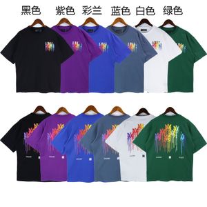 Camiseta Luxe Diseñador Camisas de diseño Sporty Hip Hop para mujer Mangas cortas de manga corta de algodón de algodón