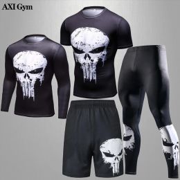 T-shirts Rashguard Men's Fitness Training Suit Gym Jogging Jiu Jitsu Boxing Colls Mens Cycling Sports Costume Track Track Suit Fitness Sweet