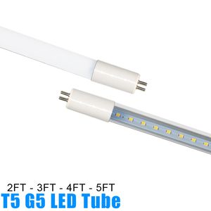 Tubes LED T5 2 broches 4 pieds 3 pieds 2 pieds 1 pied 18W AC85-265V G5 lumières 100LM/W SMD2835 lampes fluorescentes ampoules à barre linéaire 1.2m pilote de luminosité à l'intérieur Usastar